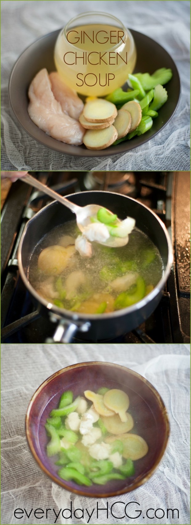 Warming Ginger Chicken Soup