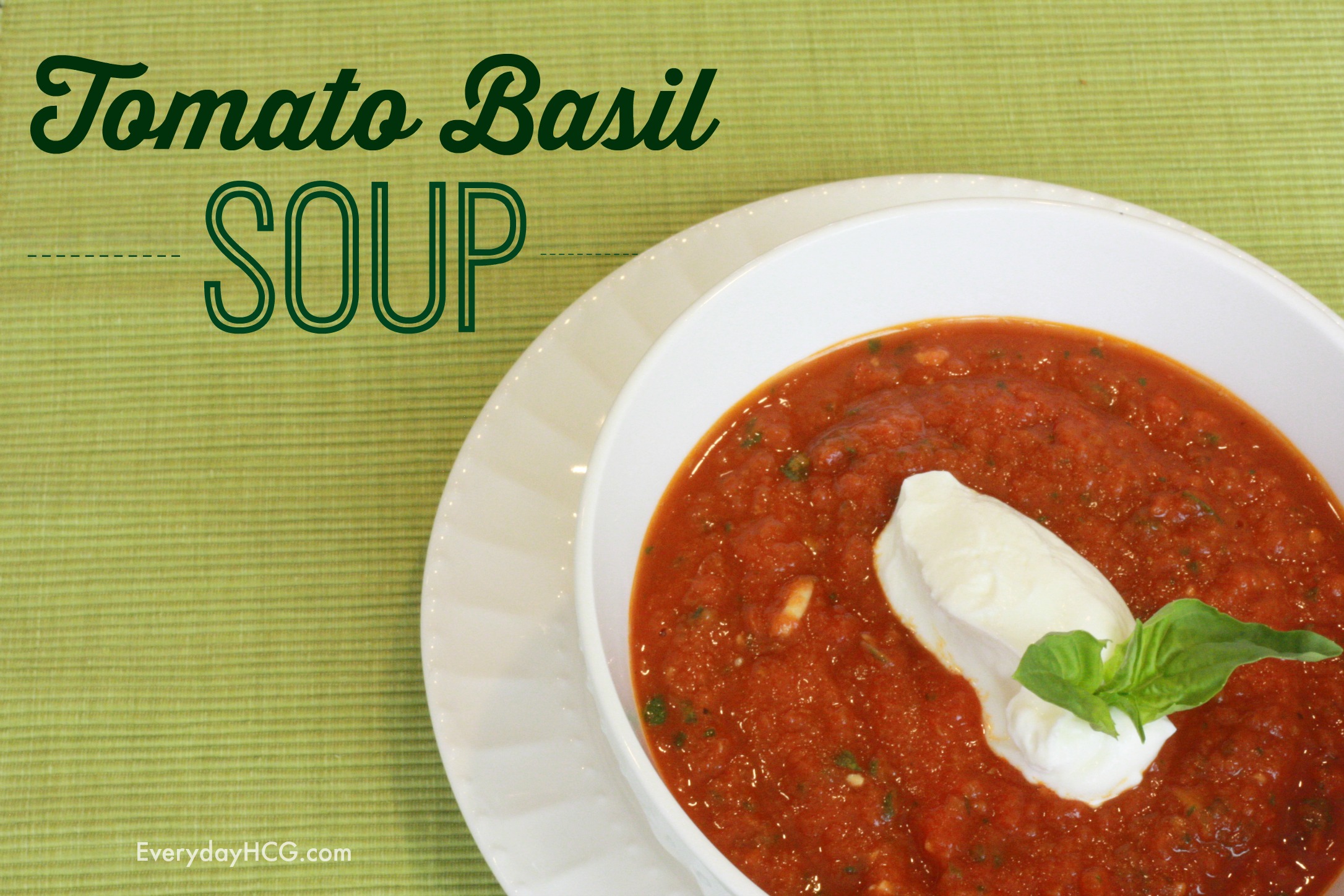 Low Carb Tomato Basil Soup / Easy Tomato Basil Soup (Instant Pot and ...